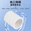 Conector Rosqueado para Conector de Pente de Copo Padrão Nacional de PVC Tubo de Rosqueamento Fivela de Travamento Caixa de Eletroduto Branca Conexão com Parafuso de Caixa Embutida Acessórios de Fiação
