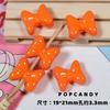 Lindo lazo hecho a mano con cuentas, accesorios de joyería DIY, cuentas sueltas en lindo colgante de agujero recto con cuentas de alta saturación