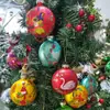 Bolas de Natal de Vidro Novas Transfronteiriças Bolas de Decoração para Árvore de Natal Bolas de Vidro de Natal Enfeites de Natal Pingentes de Decoração para Feriados