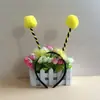 Día del Niño Diadema Abejita Diadema Tentáculos de Hormiga Jardín de Infancia Diadema de Animales Tocado para Actuación Escarabajo