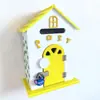 Buzón Corazón a Corazón Elección de Clase Buzón de Madera Whisper Voting Creativo Alivio Director Buzón Corazón a Corazón Jardín de Infancia