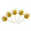 Inserto Decorativo para Pastel Hoja de Tortuga Especial Transfronterizo, Inserto para Pastel de Piña, Inserto Decorativo para Postre de Fiesta de Frutas
