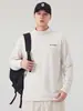 Camiseta de hombre Anyang de peso pesado 250 g, cuello semi-alto, manga larga, nuevo estilo otoño 2026, adecuada como capa interior o capa base
