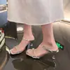 Sandálias de Salto Alto Stiletto Estilo Novo Verão 2026 Estilo Moda Europeia e Americana Sandálias de Salto Alto Stiletto com Bico Quadrado para Mulheres
