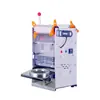 Máquina de embalagem com filme plástico para viagem caixa plástica máquina automática de embalagem de hot pot de frutos do mar tigela de sopa de macarrão instantâneo máquina de selagem para conservação de frescor