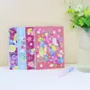 A5 Tarjeta Blanca Pintura Floral Creativa Patrón de Flores y Pájaros Cuaderno Espiral para Estudiantes y Uso de Oficina Comercial Venta al por Mayor