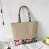 Moda 2023 Nuevo Estilo Étnico Chino Algodón y Lino Bolso de Lona Casual Moderno Uso Gran Capacidad Bolso de Hombro de Moda para Mujer