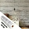 Papel de Parede Estilo Étnico Personalizado Adesivos de Parede à Prova d'Água Adesivos para Reforma de Móveis Papel de Parede para Decoração de Parede com Fundo de Madeira