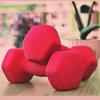 Mancuernas pequeñas con diseño de escarcha, equipo de fitness para yoga para mujeres, venta al por mayor, para niños y hombres, ejercicio de brazos, axilas hexagonales, generación de caras.