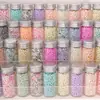 Piedras de Vidrio Asimétricas No Porosas de 2-6 mm Cuentas Sueltas Material de Decoración para Fundas de Teléfono Móvil Hechas a Mano DIY Accesorios