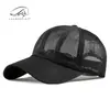 Gorra de Béisbol de Malla Hueca para Primavera y Verano para Hombres, Gorra de Béisbol Simple Lisa de Moda Estilo Coreano para Mujeres, Gorra de Sol con Protección Solar Moderna