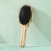 Peine de melena de cerdo con cojín de aire para mujer, peine masajeador de cuero cabelludo para cabello largo, peine portátil y esponjoso para el hogar.