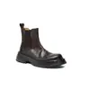 Botas Martin de suela gruesa sin cordones para otoño e invierno para comercio transfronterizo, botines Chelsea cortos de suela blanda en negro y marrón para mujer
