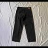 Comércio eletrônico transfronteiriço Empire Denim Skate Preto Puro Big Boy Jeans Bordado Resistente ao Desgaste Tubo Reto Calças Soltas