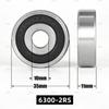 Rodamiento de Bolas de Ranura Profunda Ningbo Yuansheng 10*35*11 6300Zz Motocicleta Triciclo Eléctrico Rodamiento 6300Rs