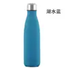 Termo mini deportivo de acero inoxidable creativo, botella de cola de boliche, botella de agua deportiva, taza de agua con logo de regalo