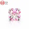 Base de Orelha em Liga de Titânio F136 Cravação de Garra Trevo da Sorte de Quatro Folhas Zircônia Brincos Studs para Hélice Auricular G23 Titânio Piercing Joias Atacado