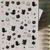 Adesivos Fofos de Gato Sushi em Relevo Desenho Animado 3D Patinha de Gato Gatinho Adesivos DIY para Caderno Capa de Celular Modelo Yl