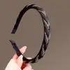 Nova Faixa de Cabelo da Moda com Toque de Luxo, Acessório Antiderrapante para Cabelo Feminino, Adequada para Topete Alto, Lavar o Rosto e Estilo Vintage