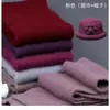 Chapéus Quentes e à Prova de Frio para Outono e Inverno para Mulheres de Meia-Idade e Idosas, Chapéus de Vovó, Cachecóis, Gorros de Lã Grossa Trançados com Forro de Fleece Femininos