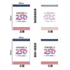 Bandera de Jardín del 250 Aniversario Americano Decoración Exterior Personalizada Arreglo de Atmósfera para el Patio Bandera de Jardín Conmemorativa Patriótica