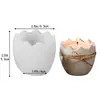 Vela Aromática Casca de Ovo Copo Resina Silicone Molde Cola DIY Forma de Ovo Caixa Armazenamento Ovo Gesso Ornamentos Atacado