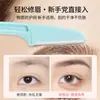 Recortador de cejas seguro para mujeres, antiarañazos, apto para principiantes, unisex, plegable