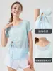 Ropa de Yoga de Verano Top Chaleco Delgado de Malla Overol Delgado para Fitness Secado Rápido Transpirable Blusa de Yoga para Mujer