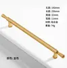Venda Direta de Fábrica Puxador de Porta de Armário Francês Moderno Nórdico Simples Luxo Leve Armário Gaveta de Armário Puxador de Hardware de Furo Único