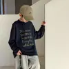 Camiseta de Manga Comprida Infantil Primavera 2026 Novo Estilo para Meninos, Top para Crianças Maiores Primavera e Outono, Camada Base para Meninos, Fresca e Estilosa