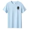 Camiseta de manga corta para hombre de algodón de fibra larga algodón casual pareja Estudiante cuello redondo media manga holgada talla grande top básico