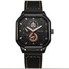 Relojes para Hombre Japoneses y Coreanos, Tecnología Negra Cuadrada, Estilo Estudiante Juvenil, Estilo Británico, Nuevo Modelo 2022, Esfera Grande