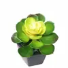 Simulación gran Baolian suculenta tacto de goma suave planta plástico material de decoración floral maceta de césped artificial tridimensional 3D
