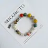Pulsera de Cerámica Jingdezhen Nueva Historieta China Pulsera Boutique Venta al por Mayor Estudiante Joker Explosiones Puesto del Mercado Nocturno Pulsera