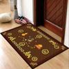 Tapetes de Puerta Siete Estrellas, Tapetes de Piso Nafu, Alfombras, Tapetes para Pies de Entrada Sala de Estar, Tapetes Moneda Cinco Emperadores para Recibidor