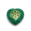 Nuevos productos al por mayor, corazón de amor de cristal natural, joyería de bricolaje, piedra semipreciosa de cristal rosa, adornos de escritorio para el hogar
