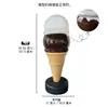 Simulación de modelo de helado caja de luz de exhibición comercial molde de cono de helado adorno letrero grande anuncio de cono de gofre helado falso