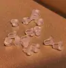 Tapones para Oídos de Silicona de Alta Calidad Protección Ambiental Tipo Bala Transparente Aretes de Perno para Oreja Tapones de Goma Traseros Accesorios para Aretes Oreja Forzada Haz de Oreja