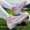 Chuteiras Transfronteiriças para Homens e Mulheres, Tênis de Treino, Sapatos com Travas Antiderrapantes para Esportes ao Ar Livre na Grama, Sapatos para Competição Profissional
