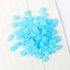 Cuentas de Imitación de Jade de Grava Acrílicas Asimétricas de 6x8 mm para Manualidades DIY, Cuentas Asimétricas de Imitación de Grava Natural, Cuentas Sueltas