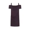 Moda Femenina Transfronteriza Primavera/Verano 2026 Vestido de Gala Sexy con Brillo Wish, Hombros Descubiertos y Tirante de Pedrería para Mujer