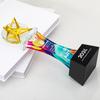 Nuevo Trofeo de Estrella de Cinco Puntas de Cristal con Grabado Recompensa de Fin de Año Regalo Corporativo Souvenir Copa de Estrella Dorada de Cristal