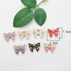 Fabricante de Accesorios de Joyería Estilo Mariposa, Venta al por Mayor de Joyería DIY Hecha a Mano de Aleación, Accesorios de Joyería DIY con Goteo de Aceite Transfronterizo