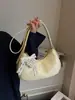 Bolsa de Ombro Estilo Francês de Alta Moda tipo Bolinho para Axila para Mulheres, Novo Modelo Verão 2026, Bolsa de Ombro Transversal para o Dia a Dia