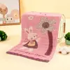 Toalla de Babero para Bebé Recién Nacido de Seis Capas, Toalla Cuadrada Pequeña, Toalla de Baño para Bebé, Toalla Clase A, Pañuelo, Gasa para Lavado de Cara Infantil, Algodón Puro