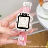 Adecuado para Huawei Kidsren's Phone Watch Z11 Correa Z10/D2/Z6Pro Magnética Tejida Q1A Pulsera Elástica D5