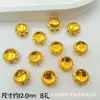 Nueva Caja Mágica Redonda con Lazo de Corazón de Diamante Dorado Ocho Agujeros Separadores de Cuentas Pulsera de Cuentas DIY Collar Joyería