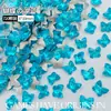 Decoraciones Mariposa para Uñas 9*10mm, Pedrería con Base Puntiaguda, Cristales para Uñas Irregulares Súper Brillantes, Decoraciones de Cristal para Uñas Usables Venta al por Mayor