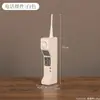 Adornos de Modelo de Máquina de Telégrafo Antigua Retro, Máquina de Telégrafo de Estación de Radio, Objetos Antiguos Nostálgicos, Accesorios para Cine y Televisión