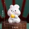 Decoraciones Creativas y Lindas de los Doce Animales del Zodiaco DIY Bolsita Sorpresa Accesorios Paisaje en Miniatura Adornos de Escritorio y Coche
